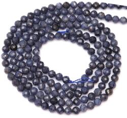 Safir Albastru Rotund Fatetat 4x4 mm - Cristalul Intelepciunii Divine - Margele pentru Bijuterii - concepttropic - 198,00 RON