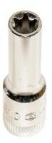 Genius Tools Hosszú torx (belső) crowafej, E-12, 3/8 (356312)