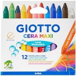 Zsírkréta 12 db-os Giotto Cera - Maxi