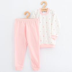 NEW BABY Gyermek pamut pizsama New Baby pink bear - lubeka