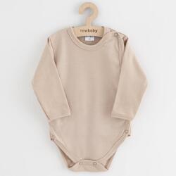 NEW BABY Baba body teljes hosszában patentos New Baby Classic II világos bézs - lubeka