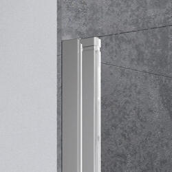 Radaway Nes 8 KDD-B szögletes zuhanykabin 80x90 átlátszó (14091)
