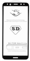 Apple iPhone 14 Pro Max, Kijelzővédő fólia, ütésálló fólia (az íves részre is! ), Tempered Glass (edzett üveg), fekete - domshop