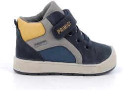PRIMIGI fiú vízálló/GORE-TEX őszi bakancs sötétkék-sárga