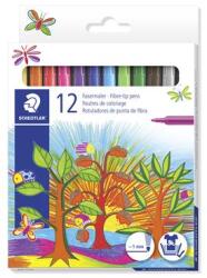 STAEDTLER Rostirón készlet, 1 mm, STAEDTLER 325 , 12 különböző szín (325 C12)