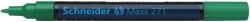 Schneider Lakkmarker, 1-2 mm, SCHNEIDER Maxx 271 , zöld (127104)