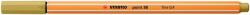 STABILO Tűfilc, 0, 4 mm, STABILO Point 88 , khaki (88/66)