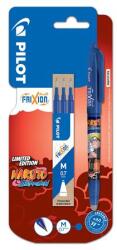 Pilot Rollertoll betét, 0, 35 mm, törölhető, PILOT Frixion Ball/Clicker , kék + Frixion Ball Naruto rollertoll (BLFR-7NRT-L+S3-BT)