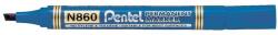 Pentel Alkoholos marker, 0, 6-4, 5 mm, vágott, PENTEL N860 , kék (N860-CE)