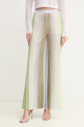 Missoni nadrág női, magas derekú széles, DS25SI0B. BK042D - kék 36