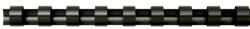 Fellowes Spirál, műanyag, 6 mm, 10-20 lap, FELLOWES, 100 db, fekete (5345307) - tabexpress