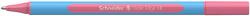 Schneider Golyóstoll, 0, 7 mm, kupakos, SCHNEIDER Slider Edge XB Pastel , flamingó (152222) - tabexpress