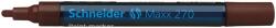 Schneider Lakkmarker, 1-3 mm, SCHNEIDER Maxx 270 , barna (127007)