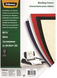 Fellowes Hátlap, A4, 250 g, matt, FELLOWES Delta , fehér, 100 db (5370104) - tabexpress