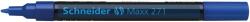 Schneider Lakkmarker, 1-2 mm, SCHNEIDER Maxx 271 , kék (127103)