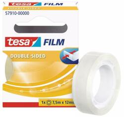 tesa Ragasztószalag, kétoldalas, 12 mm x 7, 5 m, TESA Tesafilm (57910-00000-02) - tabexpress