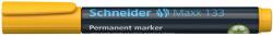 Schneider Alkoholos marker, 1-4 mm, vágott, SCHNEIDER Maxx 133 , sárga (113305) - tabexpress