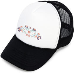  Pasztell Kalocsai Virágminta - Trucker Hálós Baseball Sapka (tu941169)