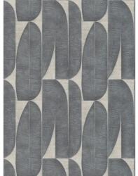 As Creation Tapet geometric Frunze de palmier bej-negru