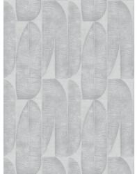 As Creation Tapet geometric Frunze de palmier gri