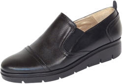 GKR Ciucaleti Pantofi dama casual din piele naturala cu platforme de 3cm - Model P39N - ciucaleti