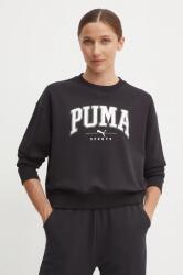 PUMA felső fekete, női, nyomott mintás, 681539 - fekete M