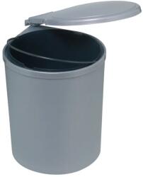 Hafele Cos gunoi incorporabil in dulap, 13L, plastic, gri (503.26.023) Cos de gunoi