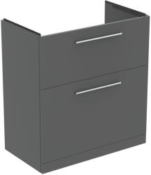 Ideal Standard I. Life A Masca lavoar baie cu doua sertare 60x44xH85 cm, gri mat (T5273NG)
