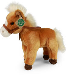 Rappa plüss ló kantárral barna-fehér 30 cm