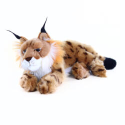 Rappa Gyönyörű fekvő hiúz plüssfigura 28 cm