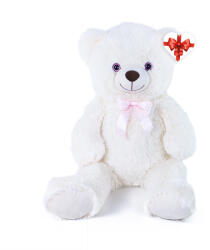 Rappa Szamóca a nagy plüss maci krémfehér színben 80 cm