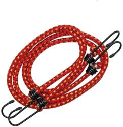 TOYA Gumipók VASTAG 2db-os fém horgos piros 120 cm (82305)