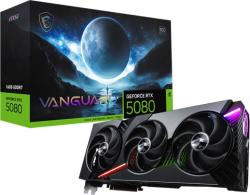 MSI GeForce RTX 5080 VANGUARD SOC 16GB GDDR7 256bit (RTX 5080 16G VANGUARD SOC) Videokártya