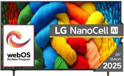LG NanoCell 65NANO80A3B