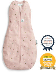  ERGOPOUCH Pólya és hálózsák 2 az 1-ben Cocoon Daisies 0-3 hónap, 3-6 kg, 1 tog - vital24