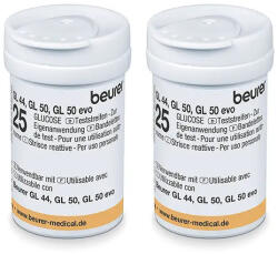 Beurer tesztcsík GL 44 / GL 50 / GL 50 evo 2×25 db - vital24