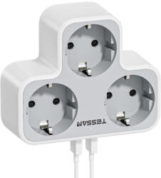 Tessan 3 Plug + 2 USB (TS-331)