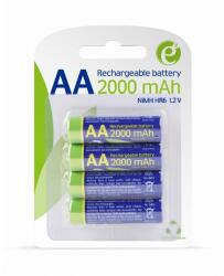 Gembird 2000mAh AA Ni-MH akkumulátor 4db/csomag (EG-BA-AA20R4-01) - rufusz