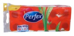 Perfex Boni 3 rétegű, 84 lap/tekercs, 10 tekercs/csomag toalettpapír