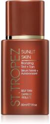 St. Tropez Sunlit Skin Bronzing Tint + Tan crema auto-bronzanta faciale 1 buc