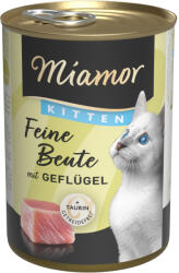 Miamor 12x400g Miamor Feine Beute Kitten Szárnyas nedves macskatáp