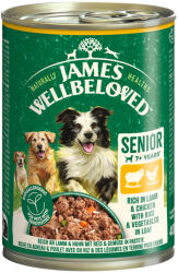 James Wellbeloved 24x400g James Wellbeloved Senior Dog Hypoallergenic bárány & csirke pástétom nedves kutyatáp
