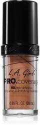 L. A. Girl Cosmetics PRO. Coverage frissítő folyékony make-up árnyalat Warm Beige 28 ml
