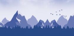 Gembird Mountains Gaming egérpad (MP-PL-MOUNTAINS-XL-01) (MP-PL-MOUNTAINS-XL-01) - aqua