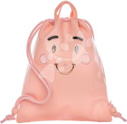 Jeune Premier Ghiozdan tip sac pentru încălțăminte și trening City Bag BFF Pink Jeune Premier design ergonomic de lux 40*36 cm (JPCI025238)