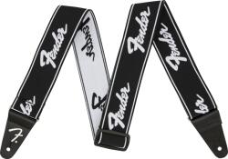 Fender 0990642074 Fender WeighLess? Running Logo heveder, Black/White, 2 (0990642074)