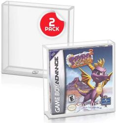 Evoretro - 2db Prémium Akril Védőtok Gameboy/Gameboy Advance Játékokhoz
