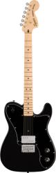 Squier 0377045565 Squier Paranormal Esquire Deluxe, Maple Fingerboard, Black Pickguard, Metallic Black (0377045565)