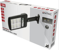 Entac Napelemes Műanyag Fali lámpa 5W SMD mozgásérzékelővel (ESLP-SMD-N)