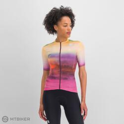 Sportful FLOW SUPERGIARA női mez, kármin rózsaszín/sárga (L)